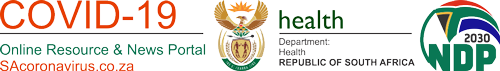link to the South African government's Covid-19 portal at sacoronavirus.co.za